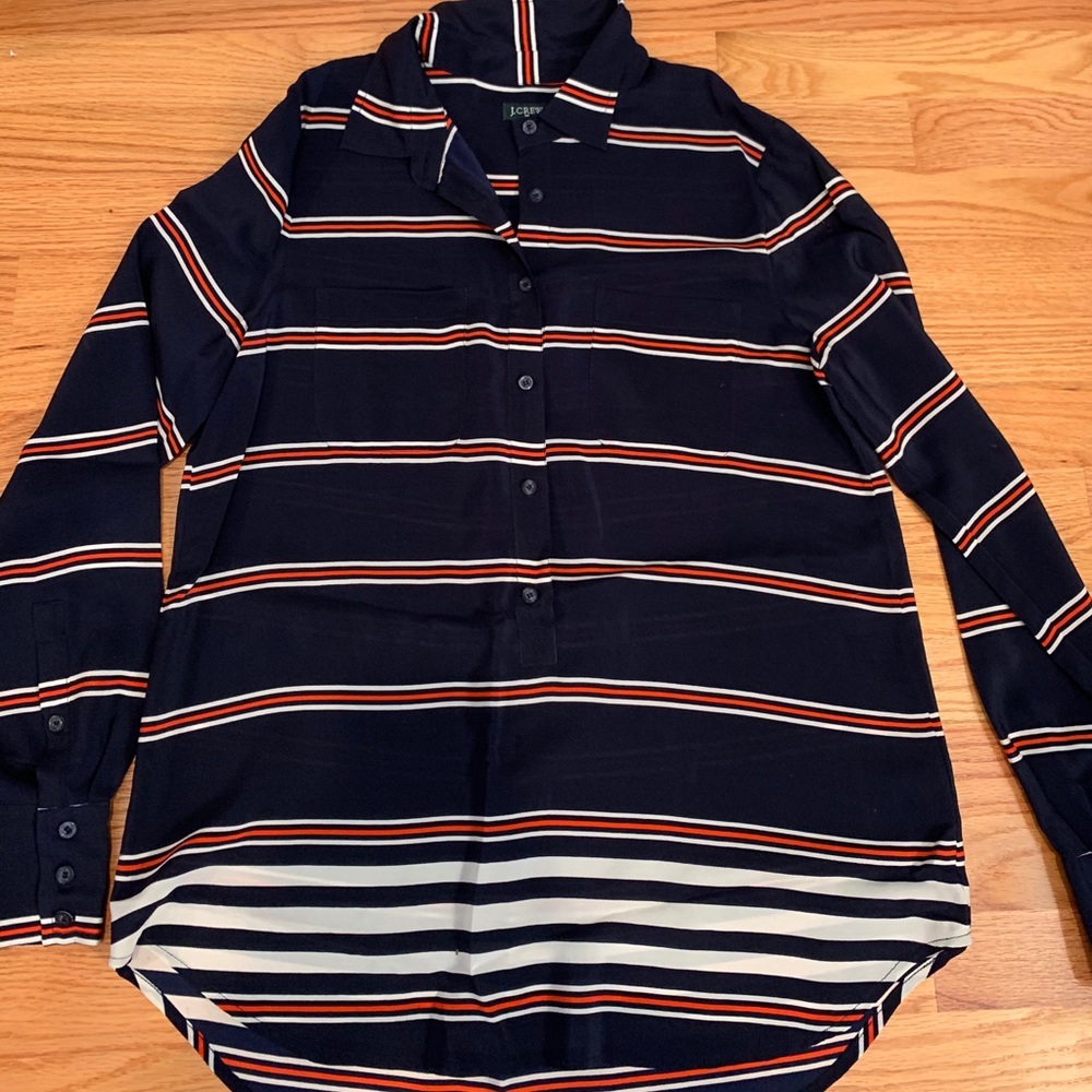 Silk J Crew Blouse